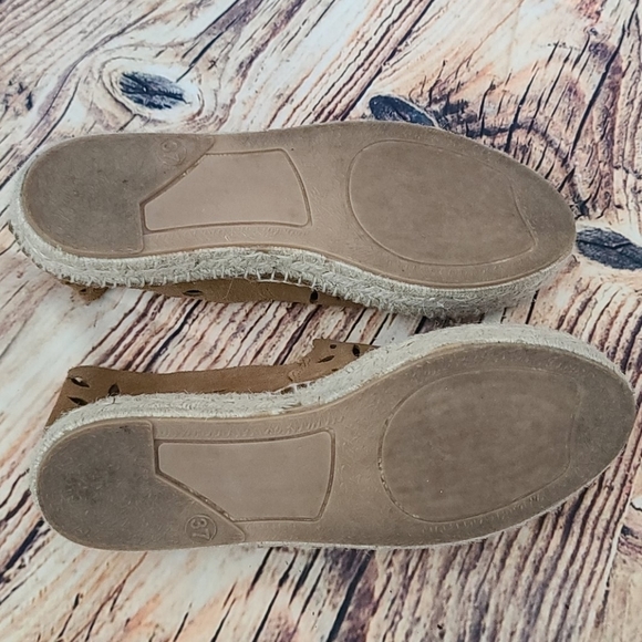 ZARA , leather platform espadrilles - Picture 5 of 8